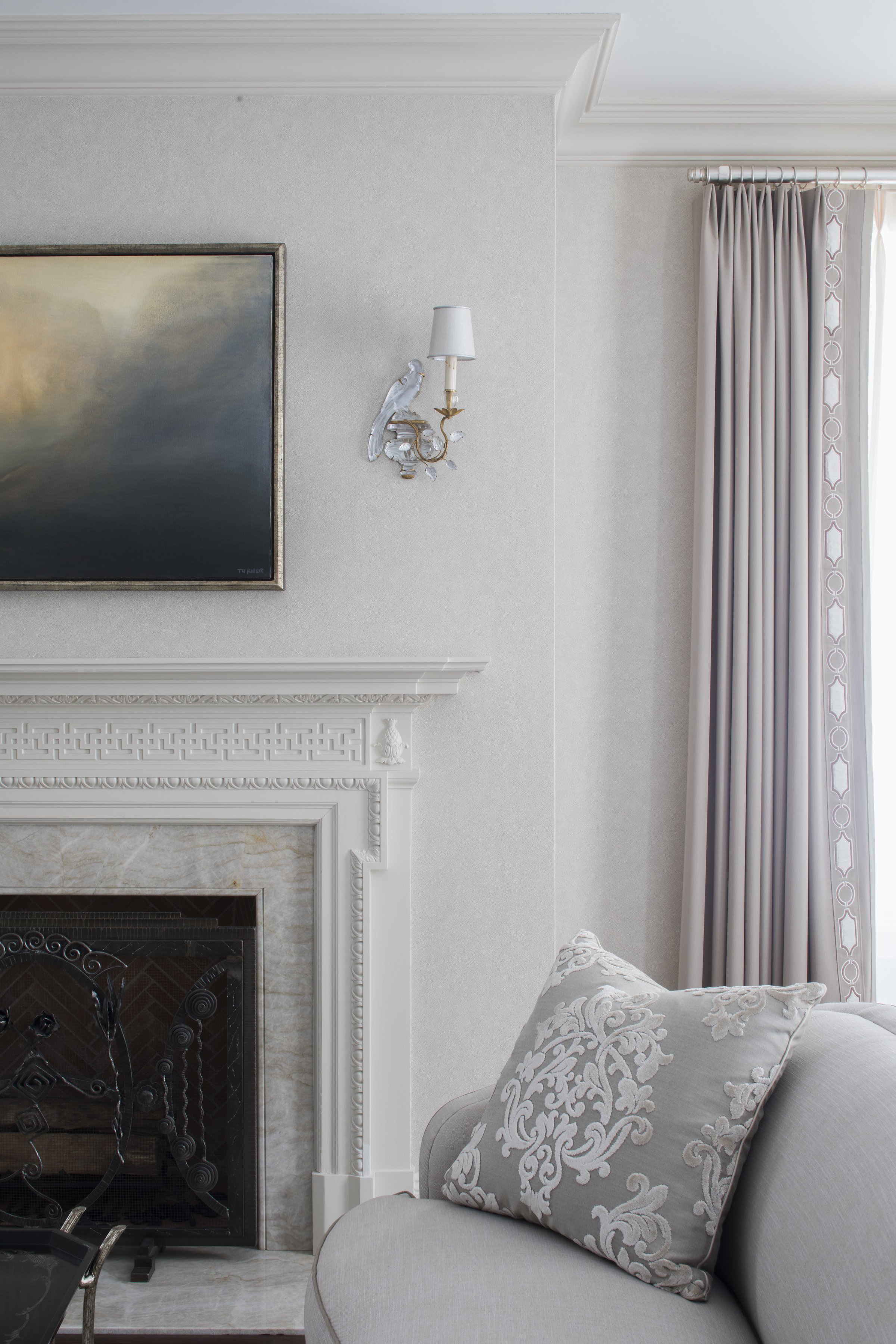 30-living-room-fireplace-gray-drapes-art-sconce-timeless-elegant-rinfret-neoclassical-greenwich-connecticut.JPG