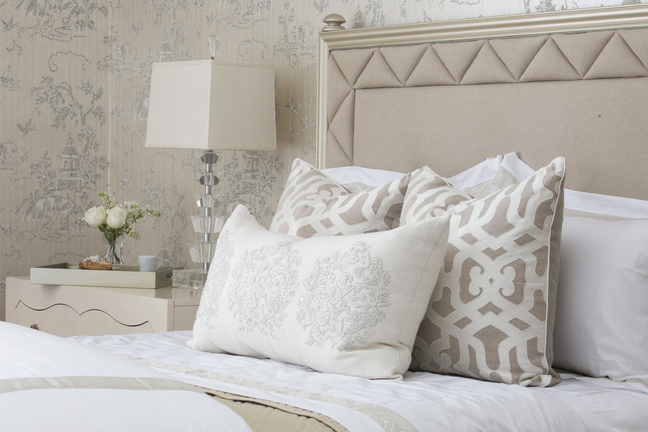 62-bedroom-bedding-pillow-headboard-detail-cream-texture-rinfret-neoclassical-greenwich-connecticut.JPG