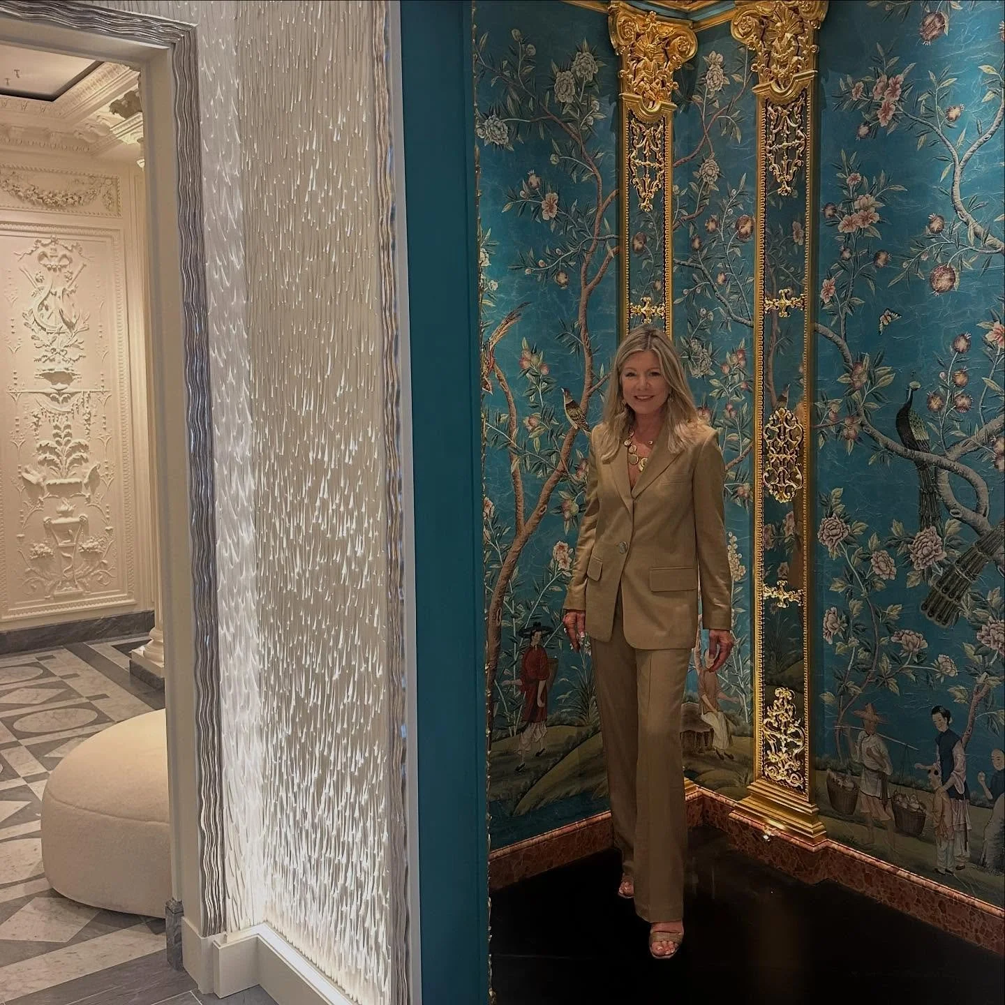 Sourcing the best for our clients; beyond thrilled to have @feauboiseries in New York now! Pure magic!