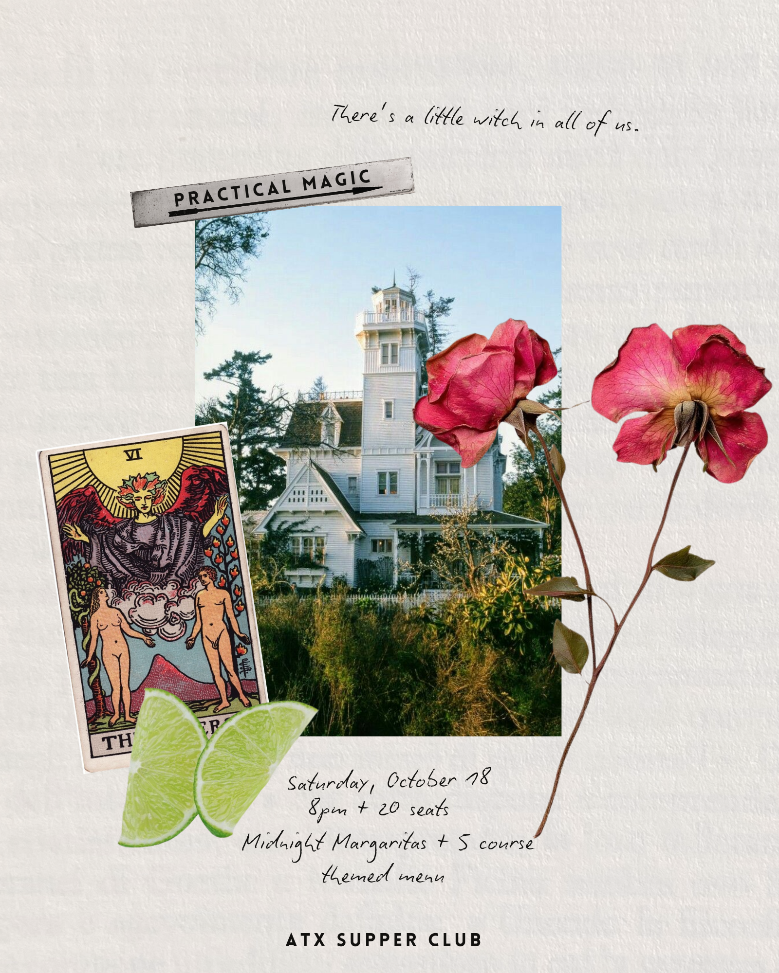 Midnight Margaritas: Practical Magic Dinner Party