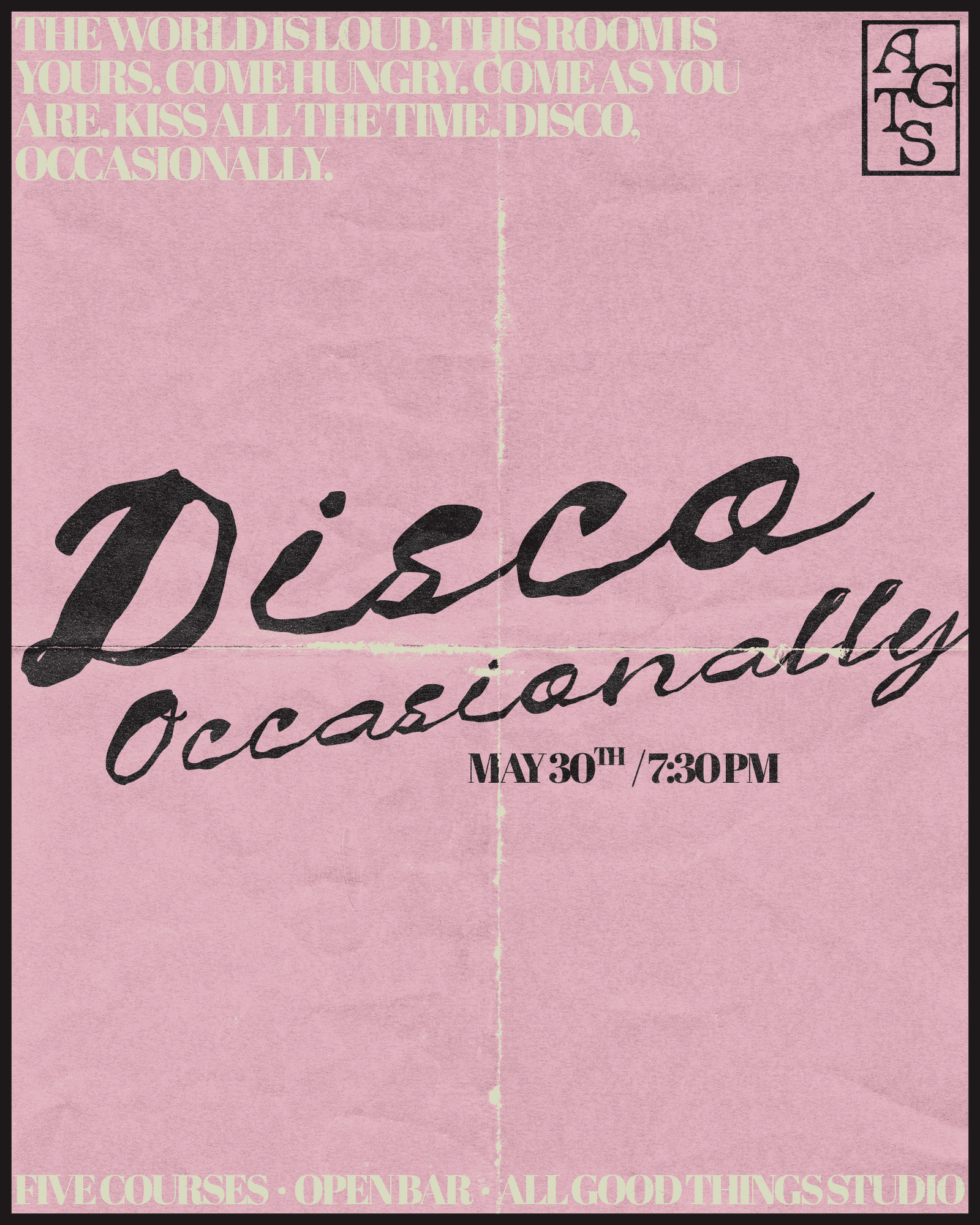 Disco Occasionally • An Ode to Intimate Hedonism