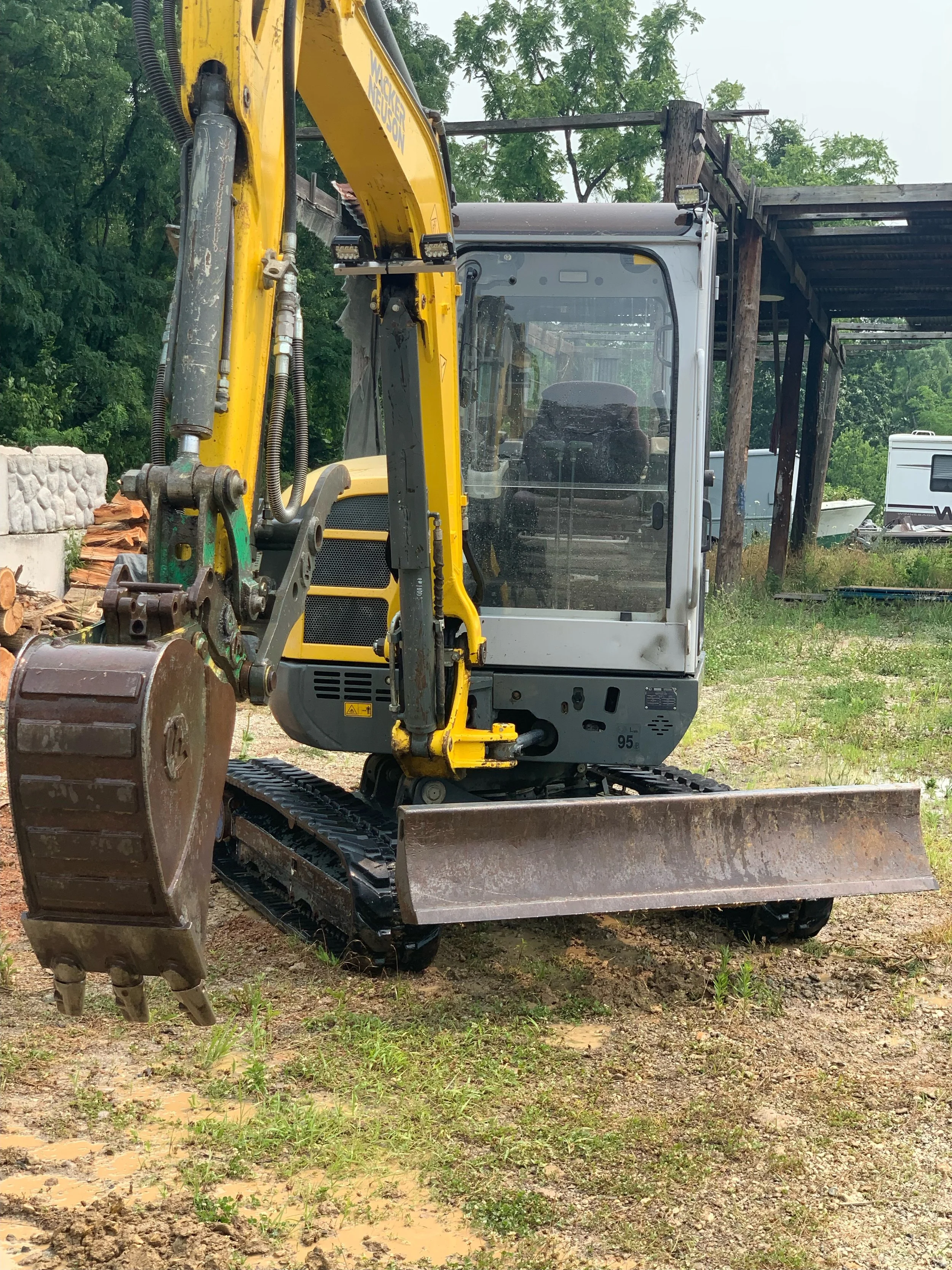 Excavator detailing in Cincinnati, OH