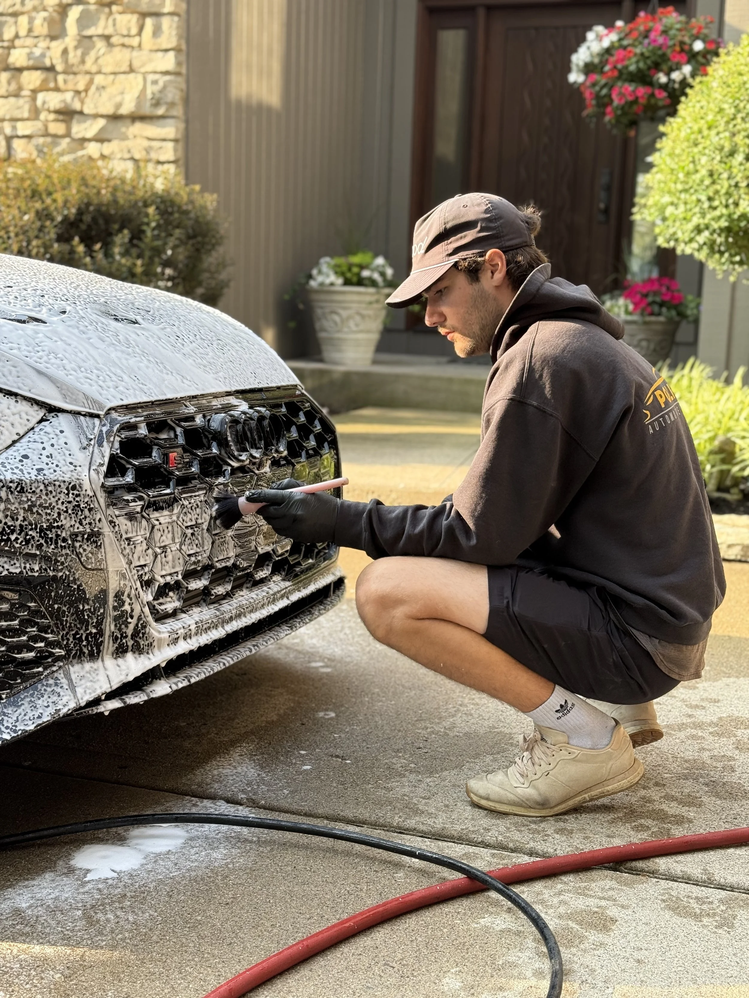 Black Audi Exterior Detailing Cincinnati