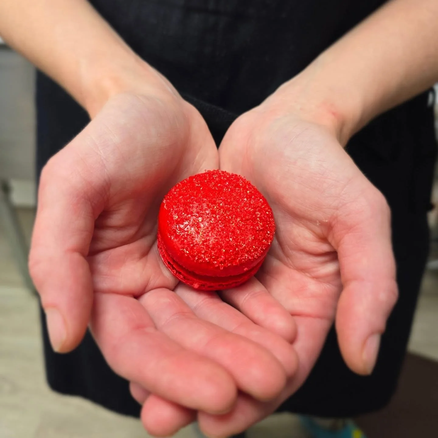 DELIVERY DAY!

➡️ @stonetowerbrews and @thejoefairmontwv have been restocked with a fresh set of Twilight themed baked goods... new selection of flavors! If you, like us, feel the nees to recreate the cover with the sour pomegranate apple macarona, m