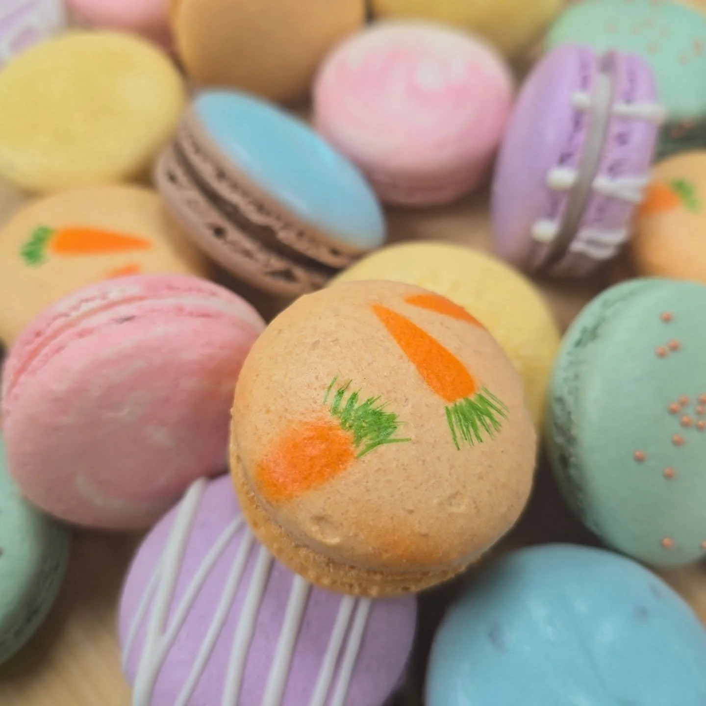 Hoppy Good Friday to all who celebrate.. and Hoppy regular Friday to everyone else! 🐰 We have new goodies in the bakery for you today (INCLUDING a couple cakes) and we are stillllll bringing out new inventory all day today. (Please save me from the 