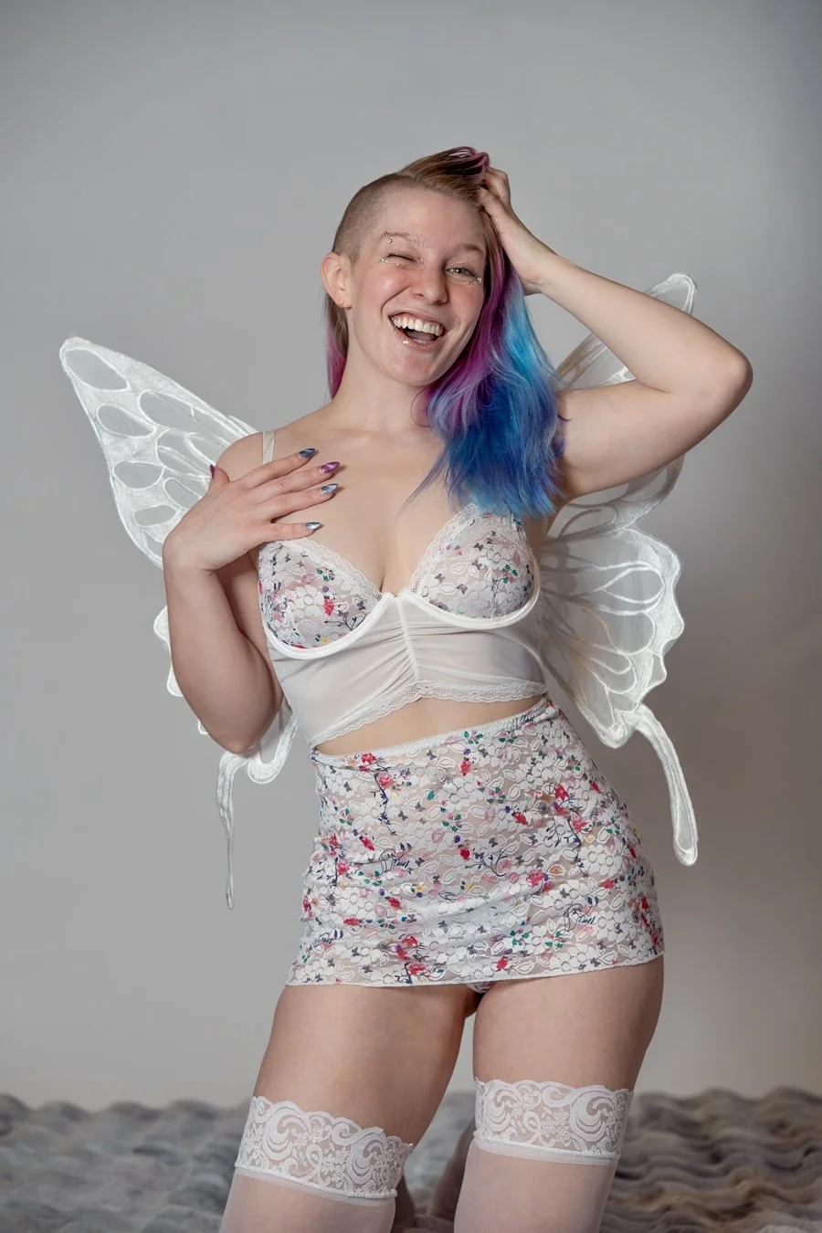 White Floral Fairy