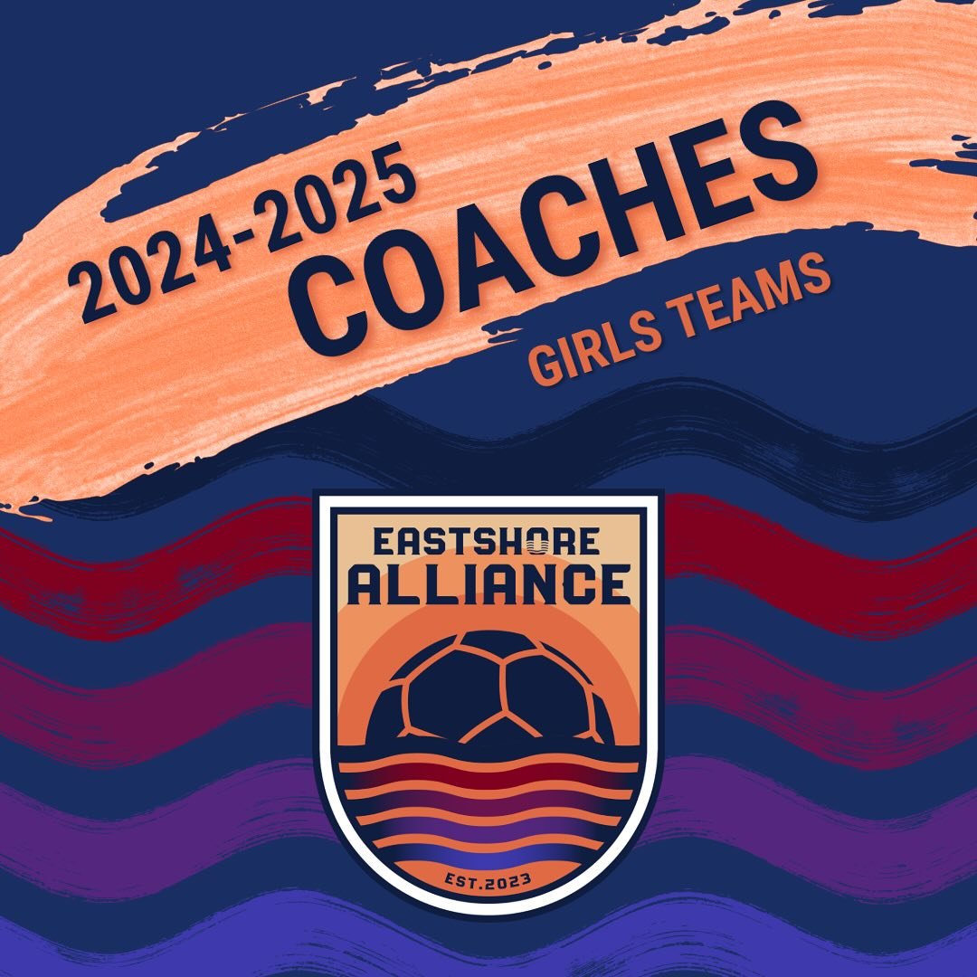 🌟 𝙀𝙭𝙘𝙞𝙩𝙞𝙣𝙜 𝙉𝙚𝙬𝙨! 🌟 

We are thrilled to unveil our coaching lineup for the upcoming 2024-2025 season at Eastshore Alliance FC! ⚽ 

Meet our talented team of coaches who are ready to lead and inspire our players on the field. 🏆 Let&rsqu