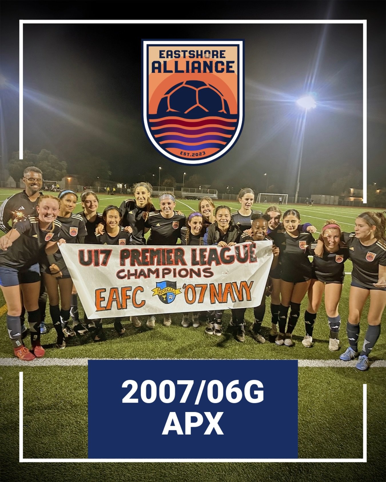 𝟮𝟬𝟬𝟳/𝟬𝟲𝗚 𝗔𝗣𝗫 | 𝗜𝗻𝗰𝗿𝗲𝗱𝗶𝗯𝗹𝗲 𝗝𝗼𝘂𝗿𝗻𝗲𝘆

As this chapter of youth soccer comes to a close, we want to recognize the 2007/06G APX team for everything they&rsquo;ve poured into the game&mdash;and into each other.

This group has gr