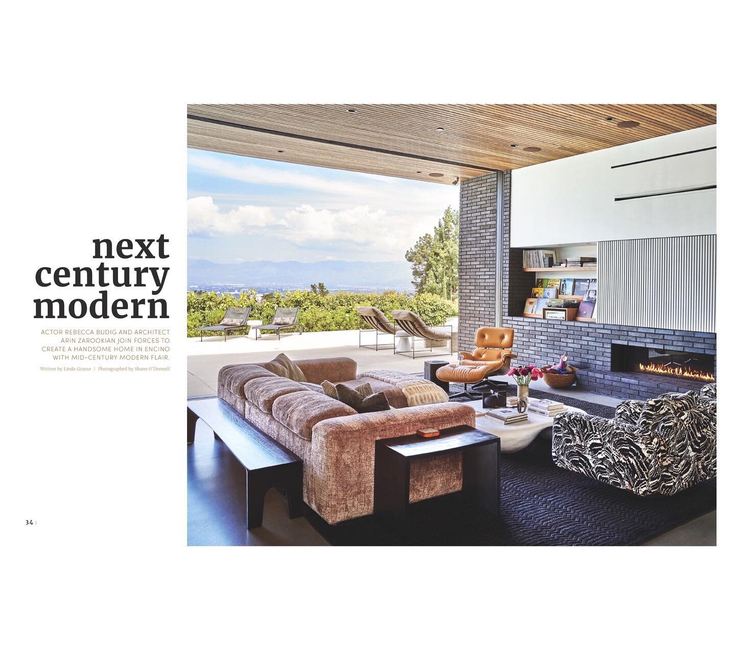 We&rsquo;re so excited to see our #BensonResidence featured in this years Home &amp; Garden issue of Ventura Blvd Magazine. This project turned out better than we could have even imagined, thanks to the commitment of our clients and wonderfully colla