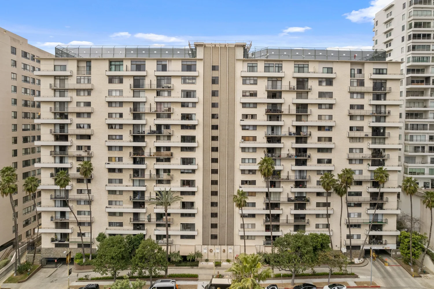 View of Wilshire Corridor