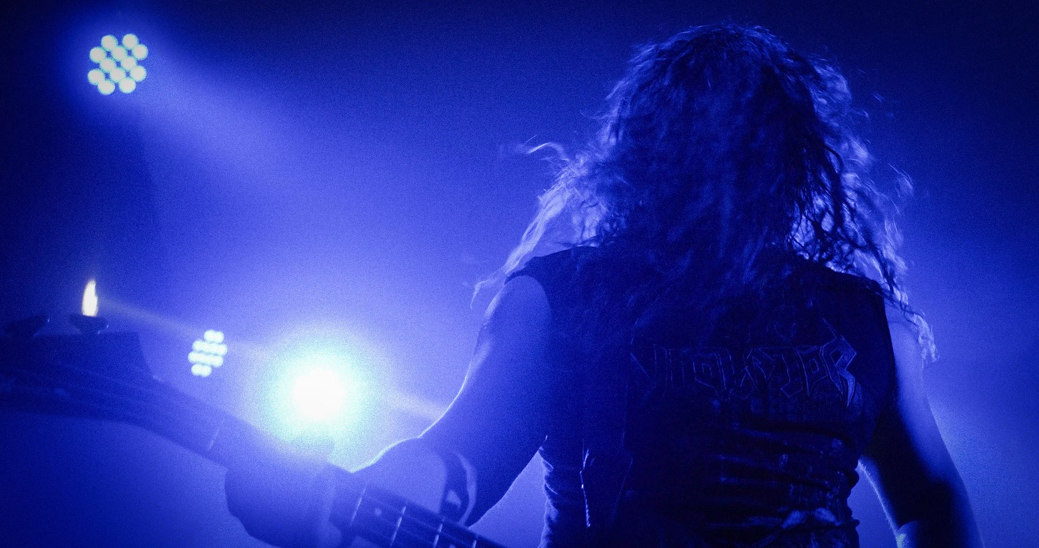 Joe McGuigan of Gama Bomb onstage in London. Courtesy Quiet Child