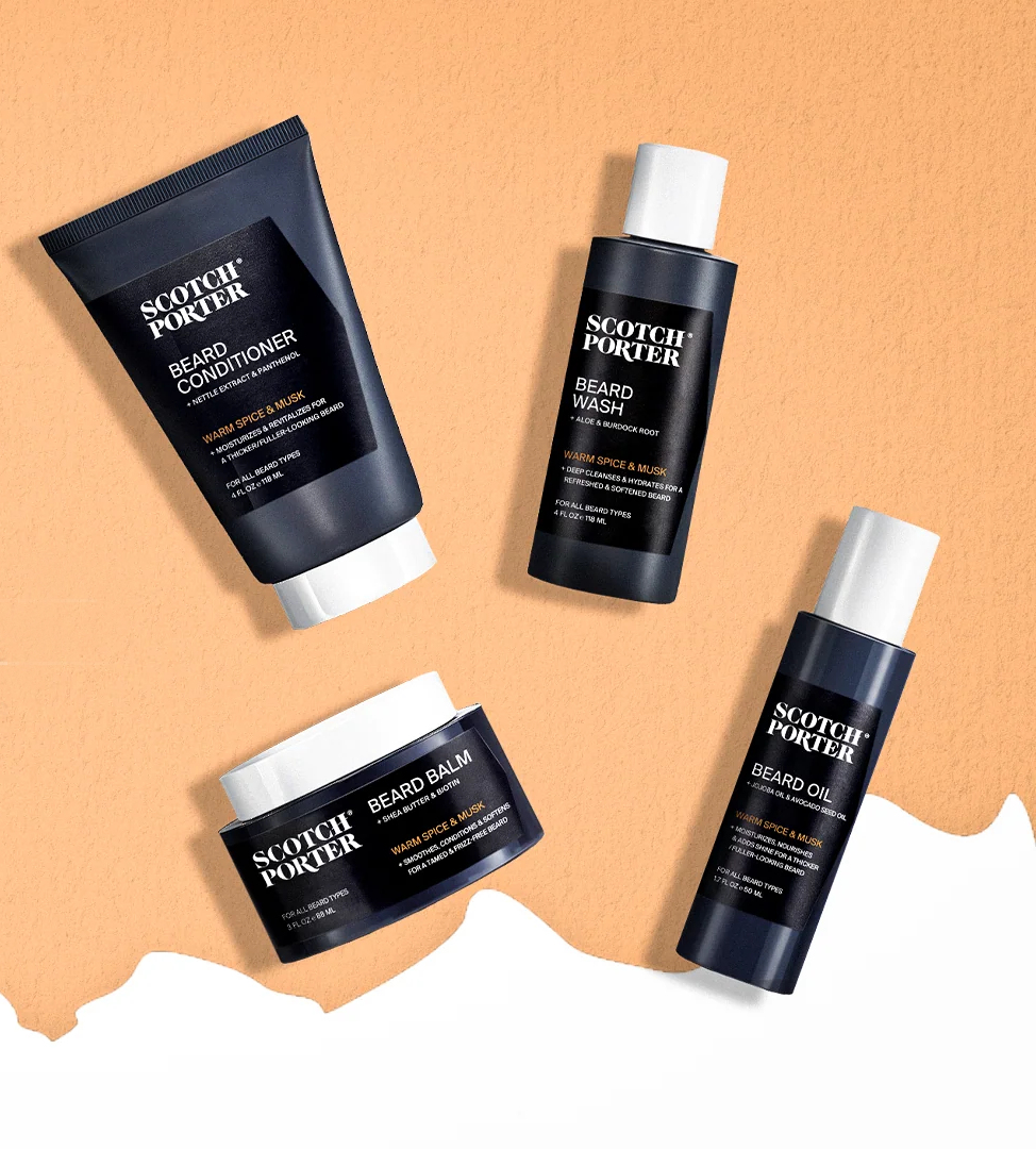 Image of products from Scotch Porter, a bipoc style brand featured in Katie Colley's brand Library