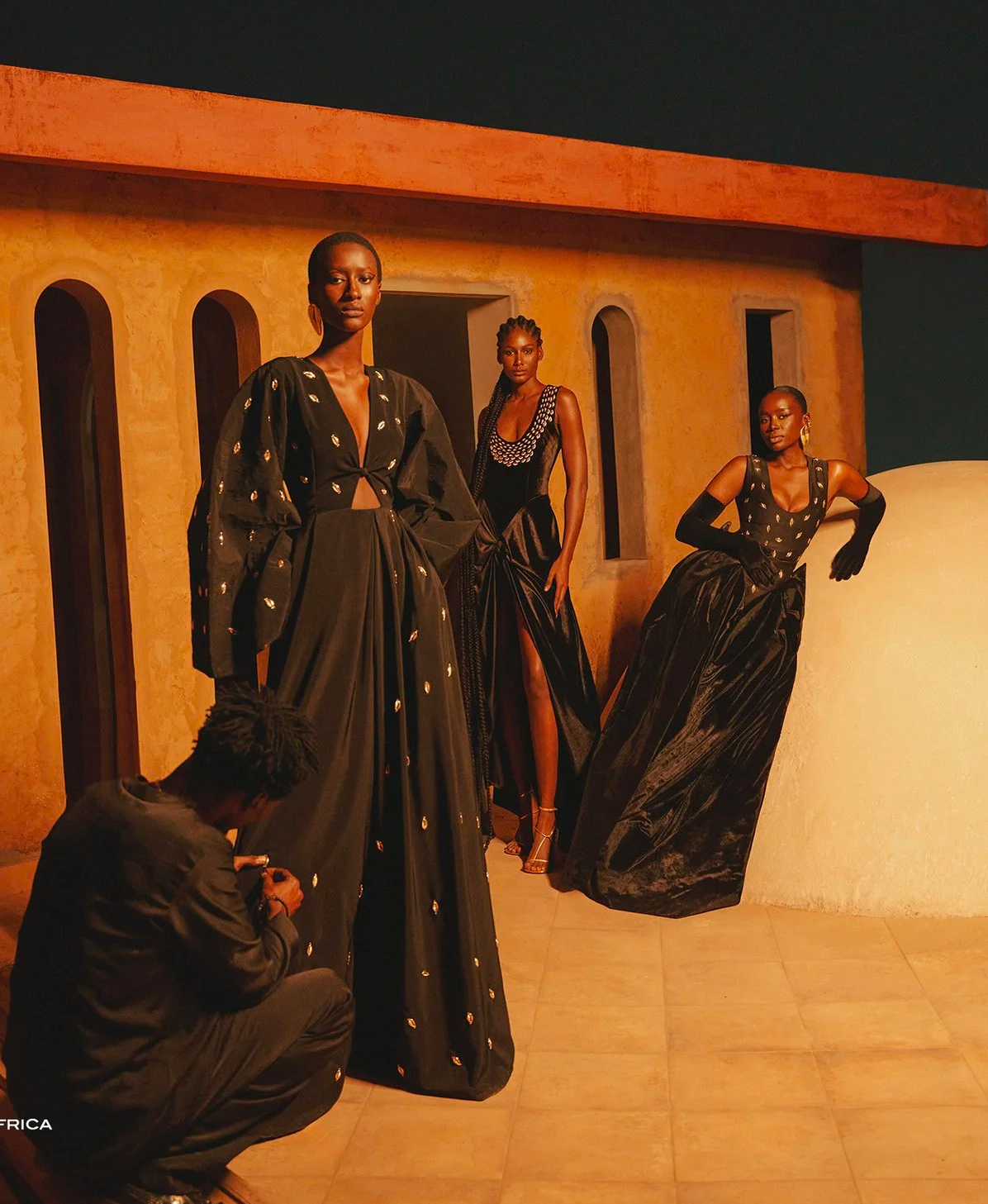 Image of products from Tongoro, a bipoc style brand featured in Katie Colley's brand Library