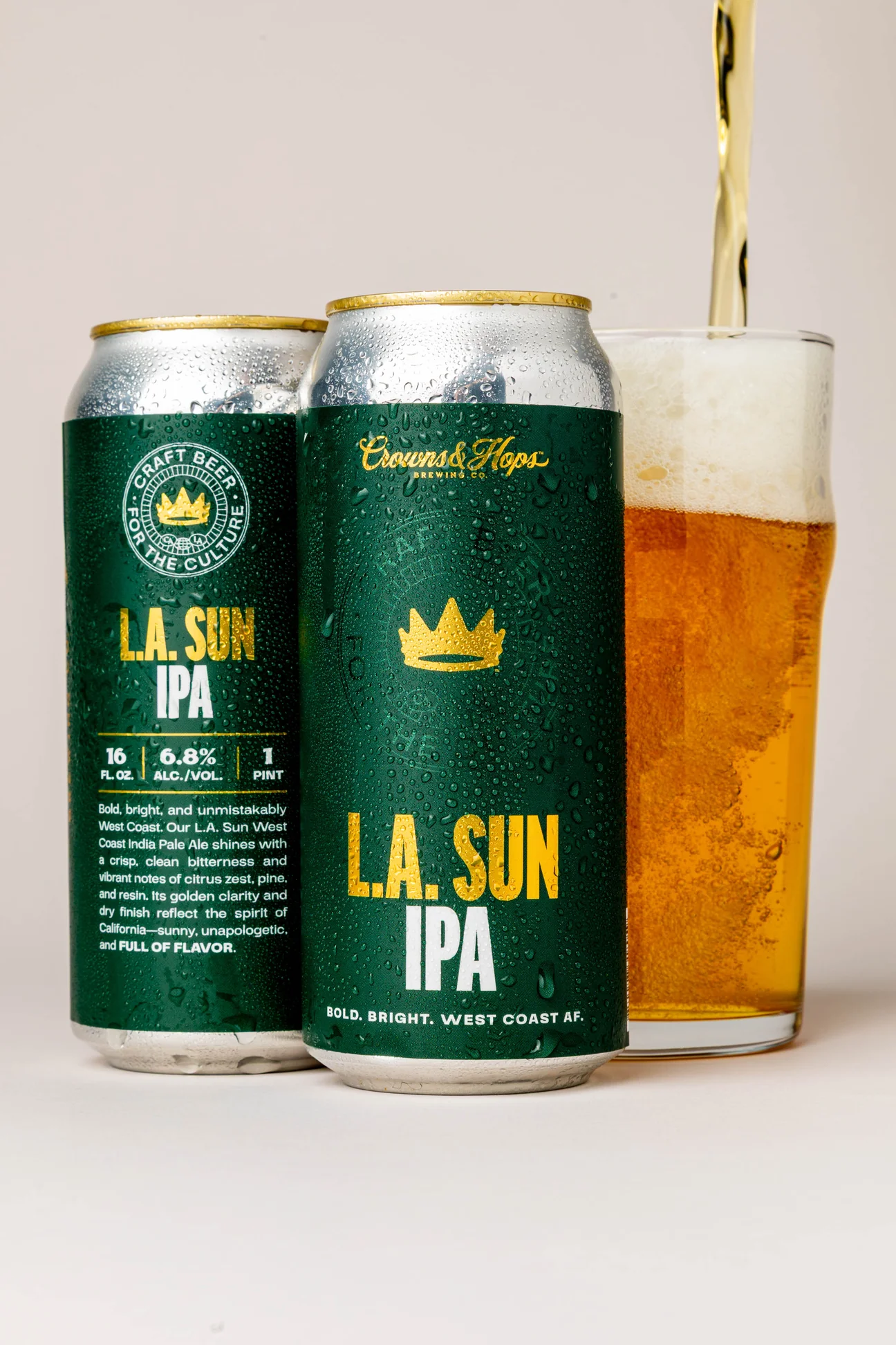 Image of products from Crowns and Hops, a bipoc style brand featured in Katie Colley's brand Library