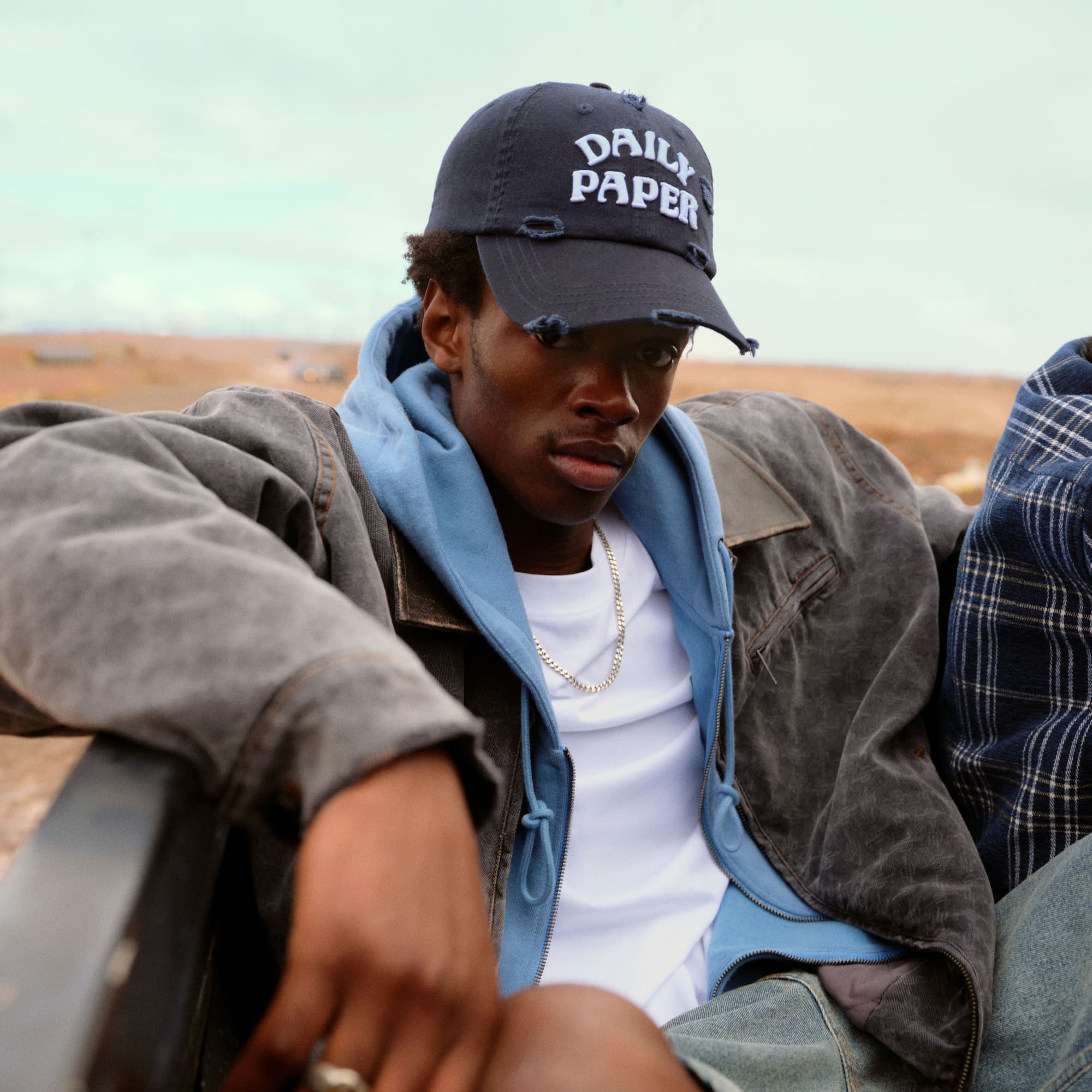 Image of products from Daily Paper, a bipoc style brand featured in Katie Colley's brand Library