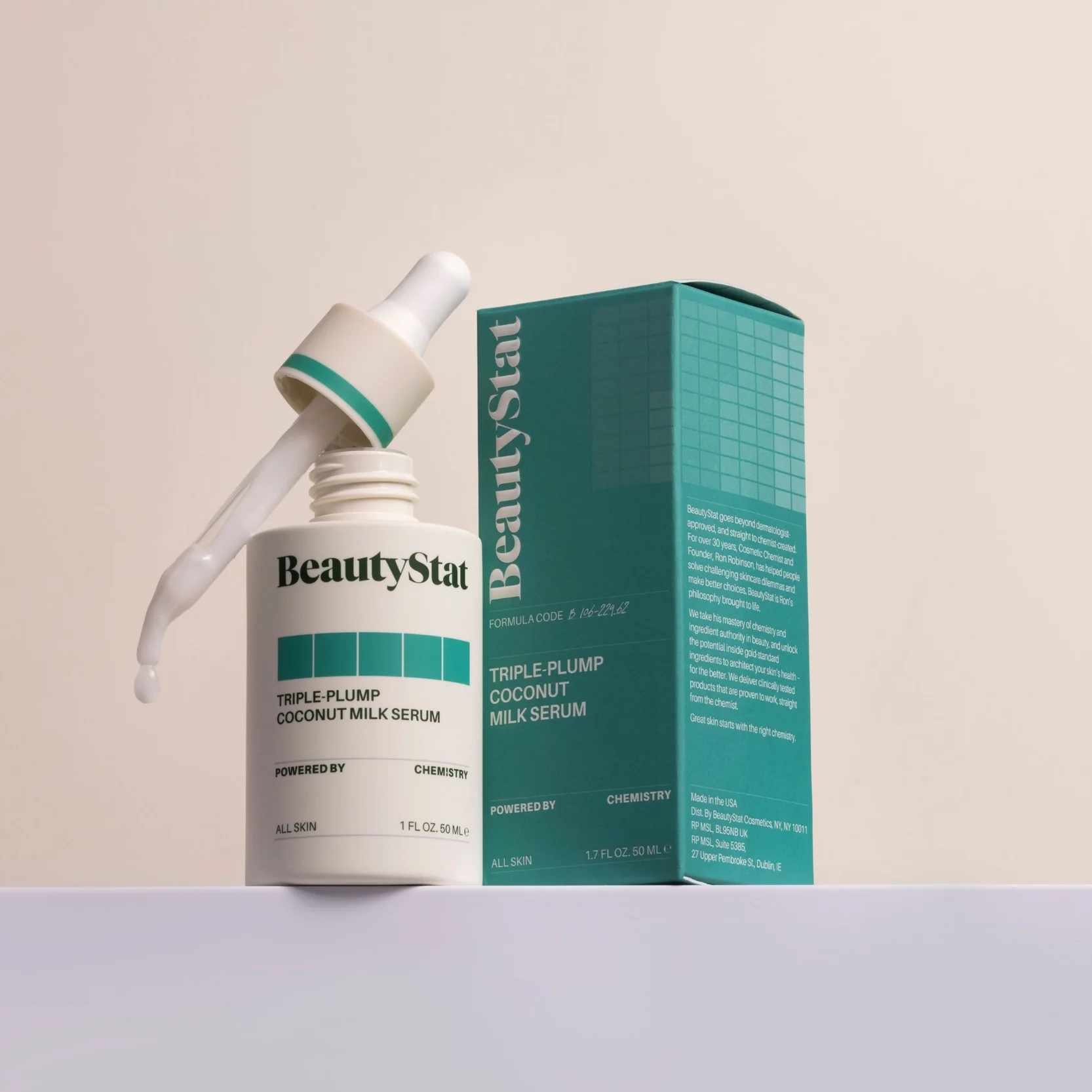 Image of products from BeautyStat Cosmetics, a bipoc style brand featured in Katie Colley's brand Library