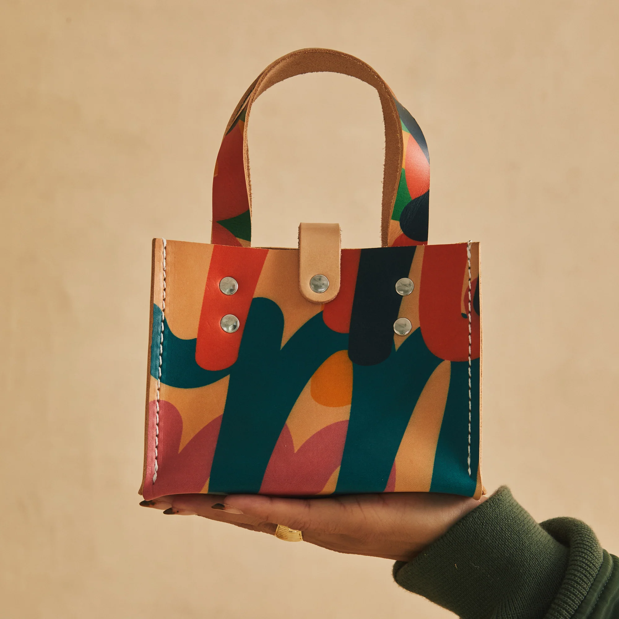 Image of products from Mifland Leather Goods, a bipoc style brand featured in Katie Colley's brand Library