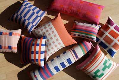 Image of products from Bole Road Textiles, a bipoc style brand featured in Katie Colley's brand Library