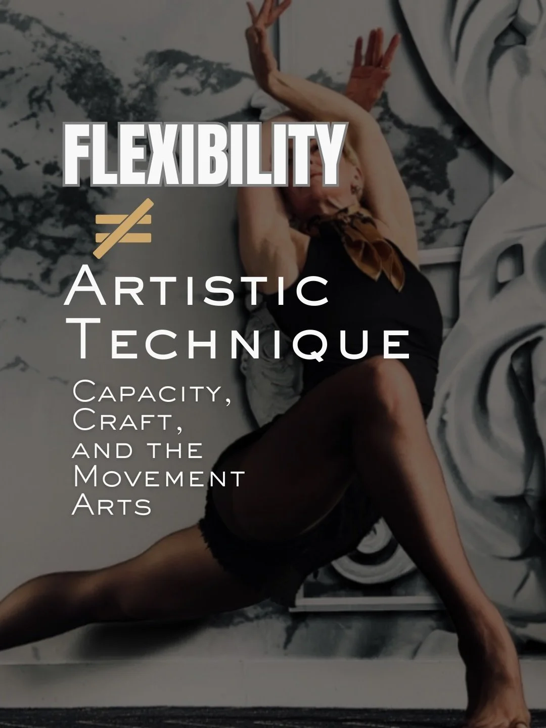 Flexibility builds capacity.
It doesn&rsquo;t automatically teach composition. 💃  Much of what is admired in movement isn&rsquo;t just a result of range.

It&rsquo;s line, timing, transitions, tone, and stylistic choice&mdash;often shaped by years o