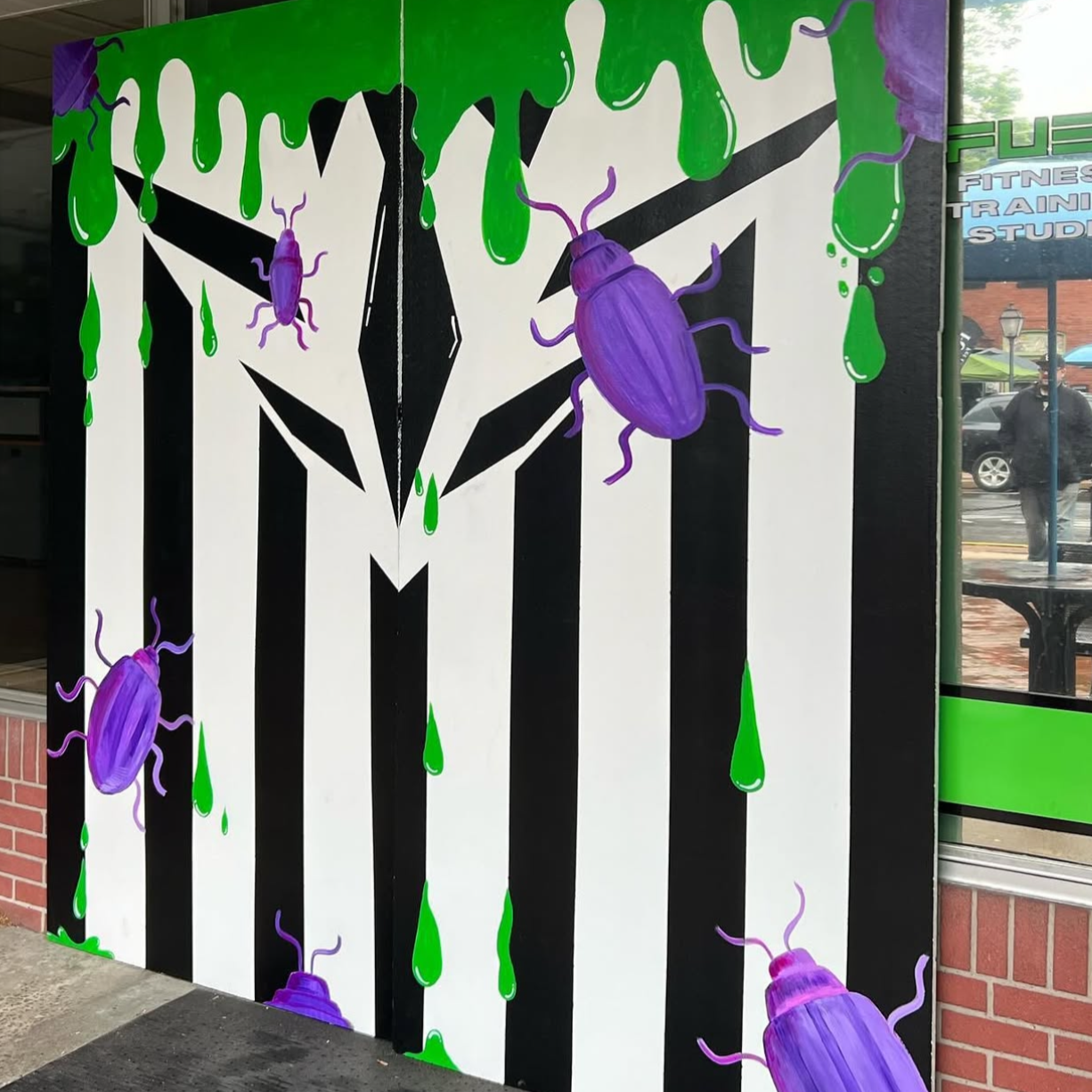 Beetlejuice Mural