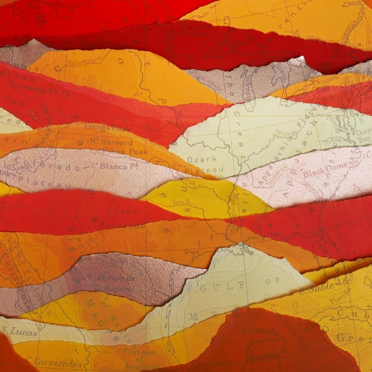 Album Mountain Paper Art