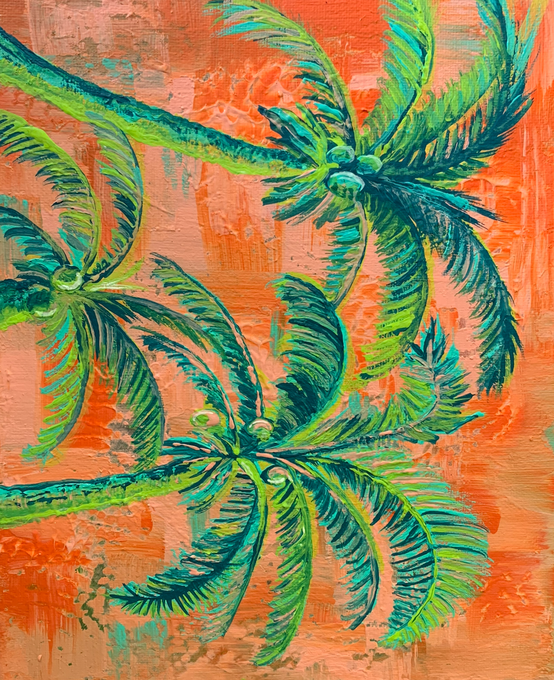 Palm Tree Painting