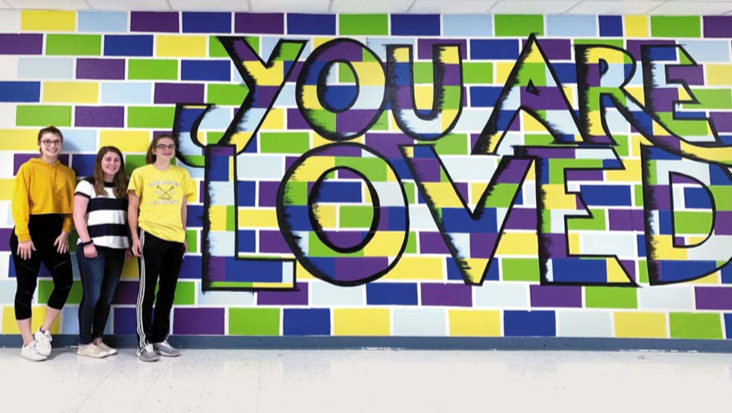 You Are Loved Mural