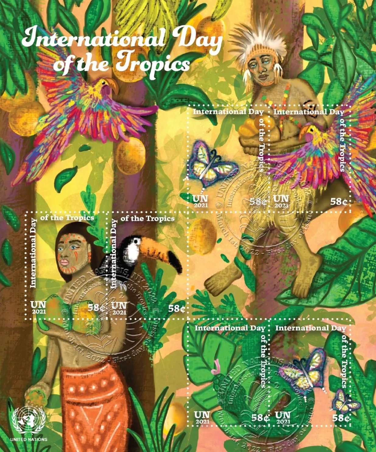 Postage Stamp Illustration #3