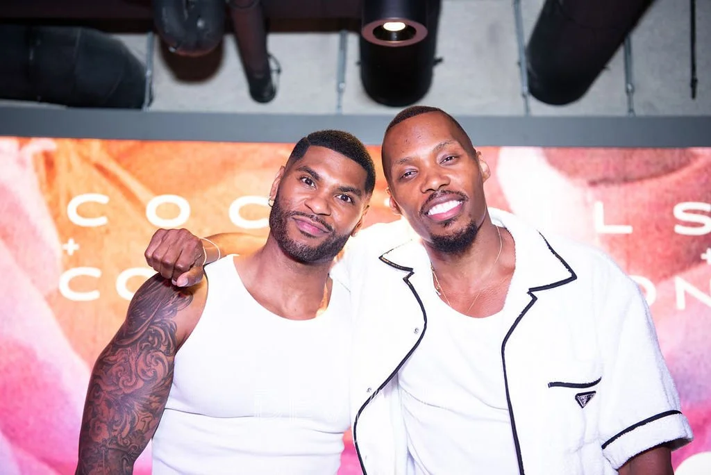Deviant Society Co-Founder Montell Stansberry & a guest at the UGood event in Washington DC.