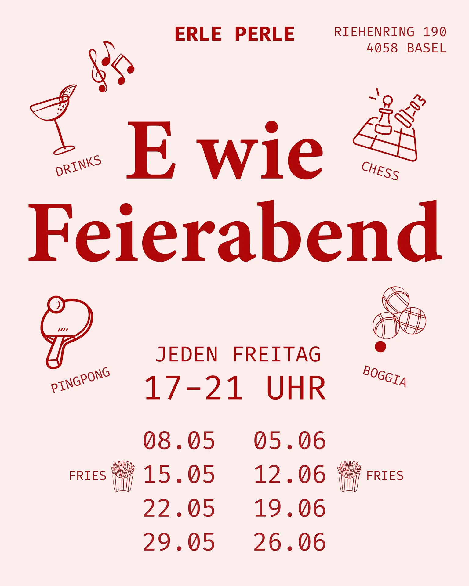 E wie Feierabend