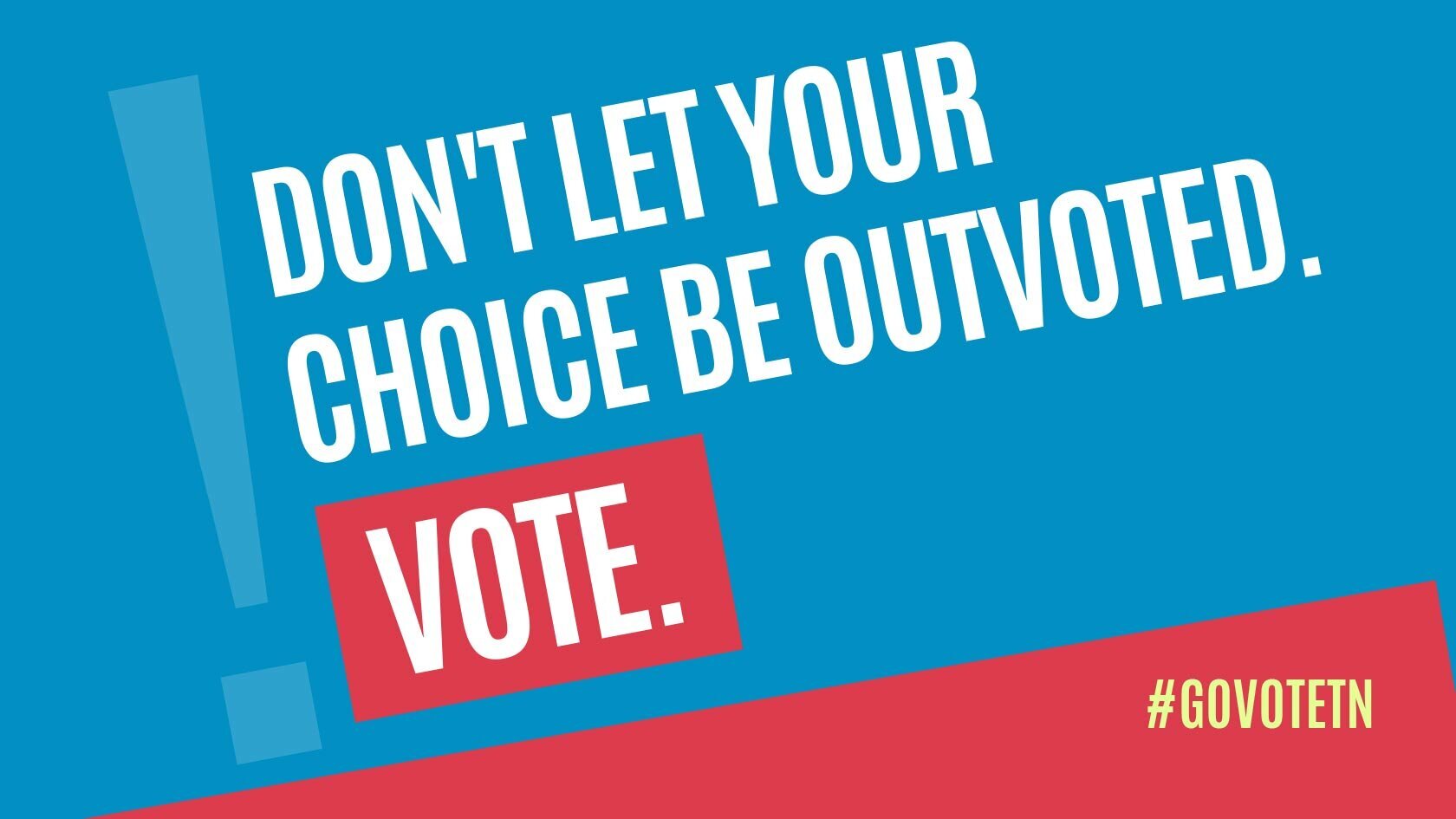 #GOVOTETN 2020