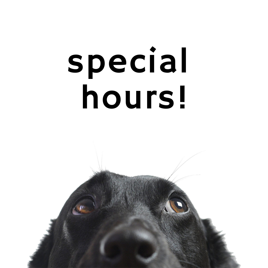 Special Extended Hours Thanksgiving 2018