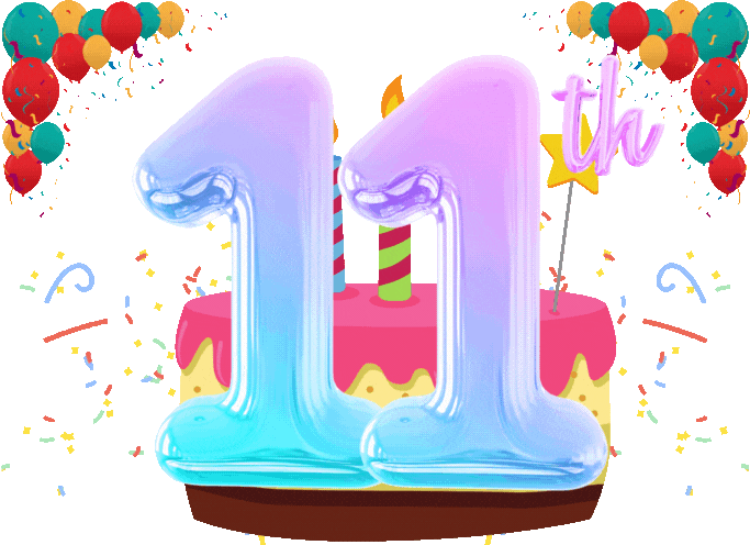 We are turning 11!