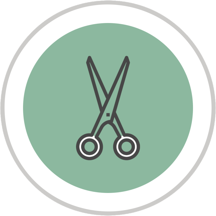 icon - dog and cat grooming scissors