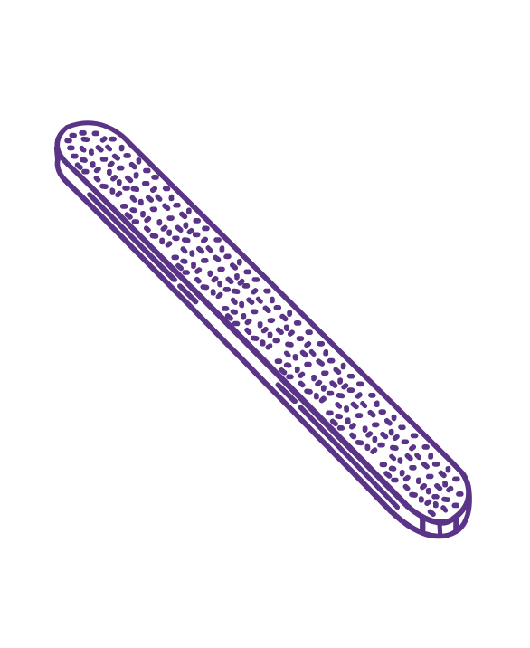 Pet nail filing and trimming tool.