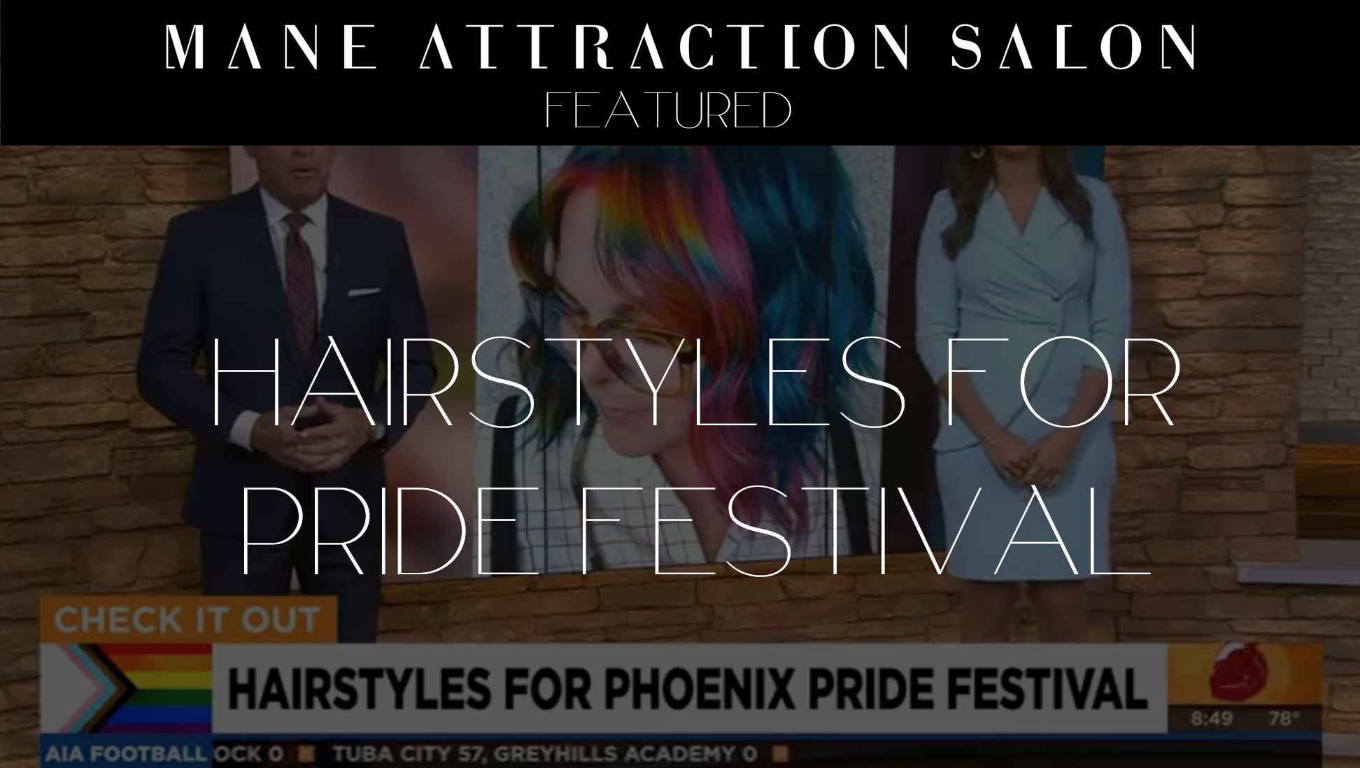 Hairstyles for Phoenix Pride Festival