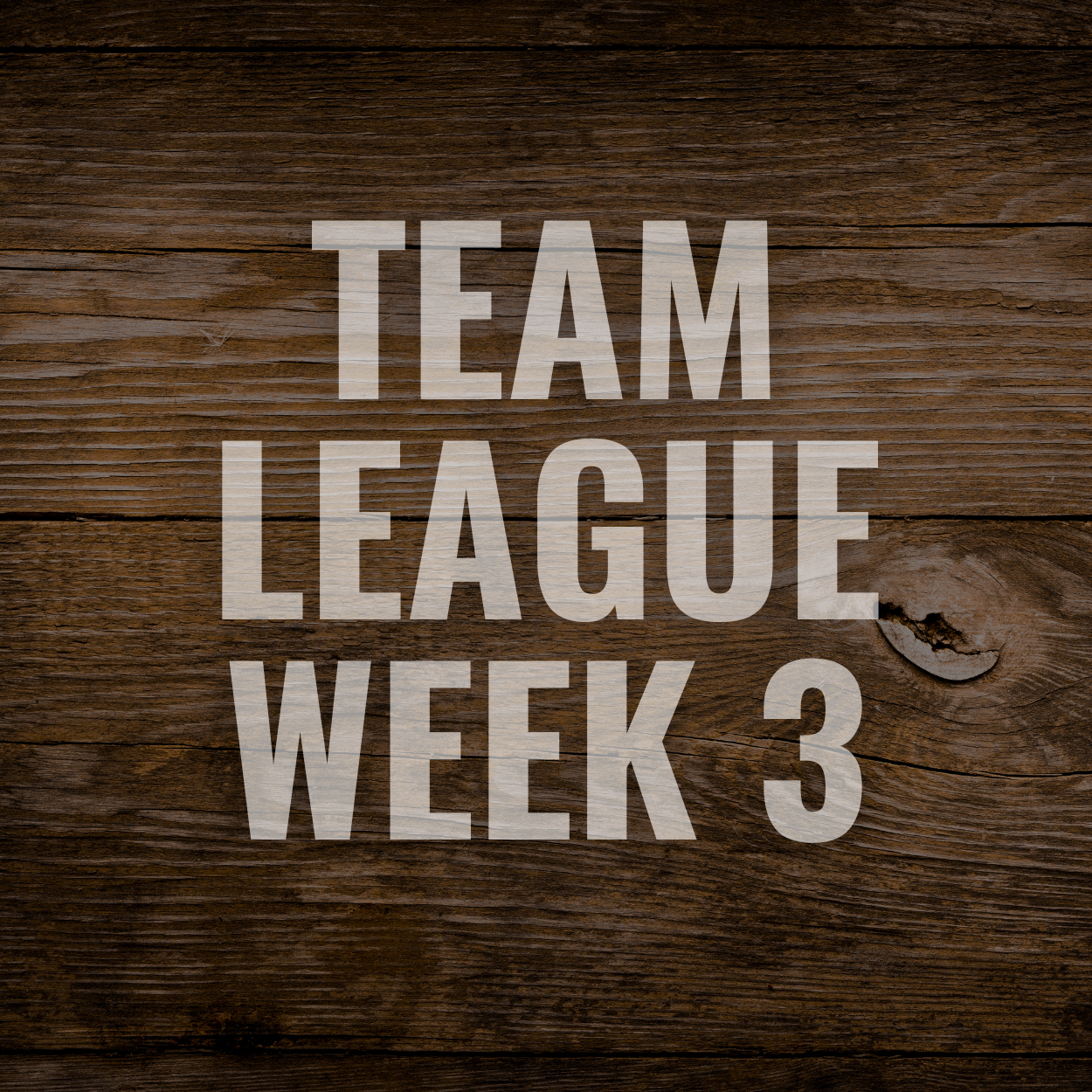 Team Drop-In League - Week 3