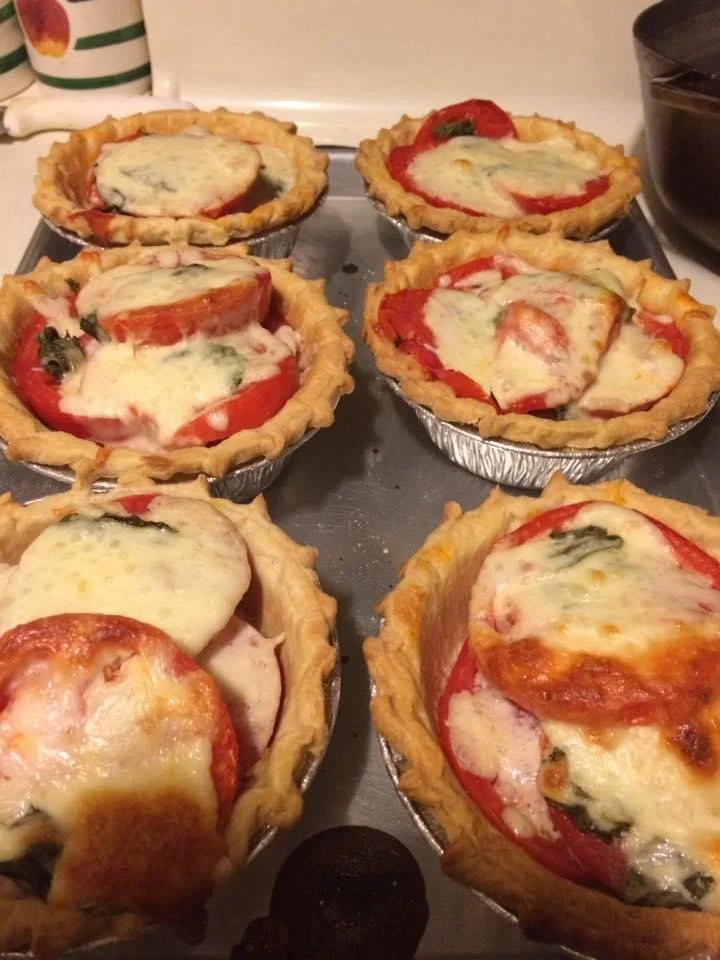 Tomato Basil Pie