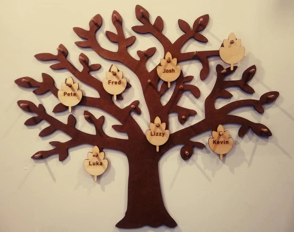 Registration Tree, Supplied with blank leaves