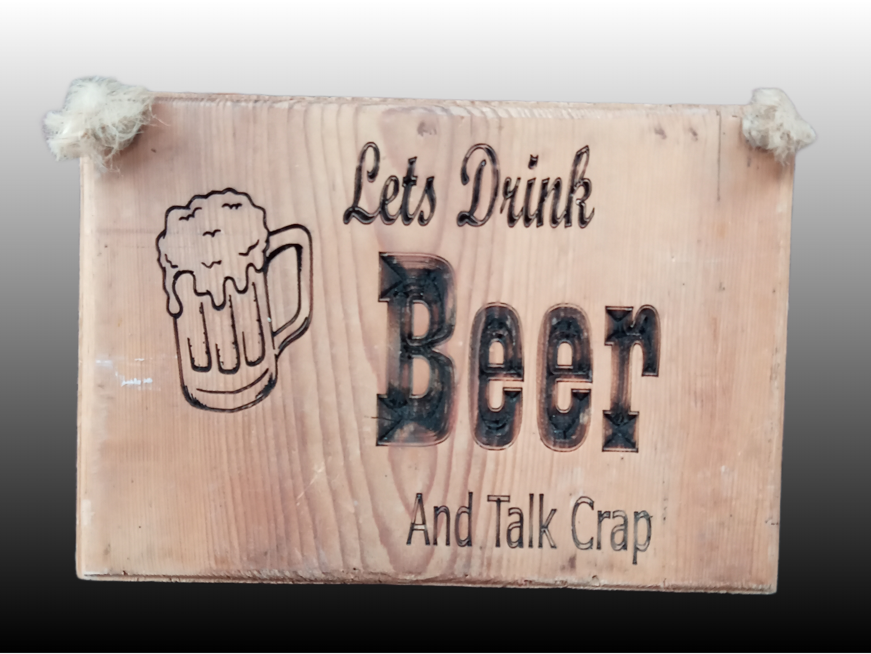 Drink beer and talk crap