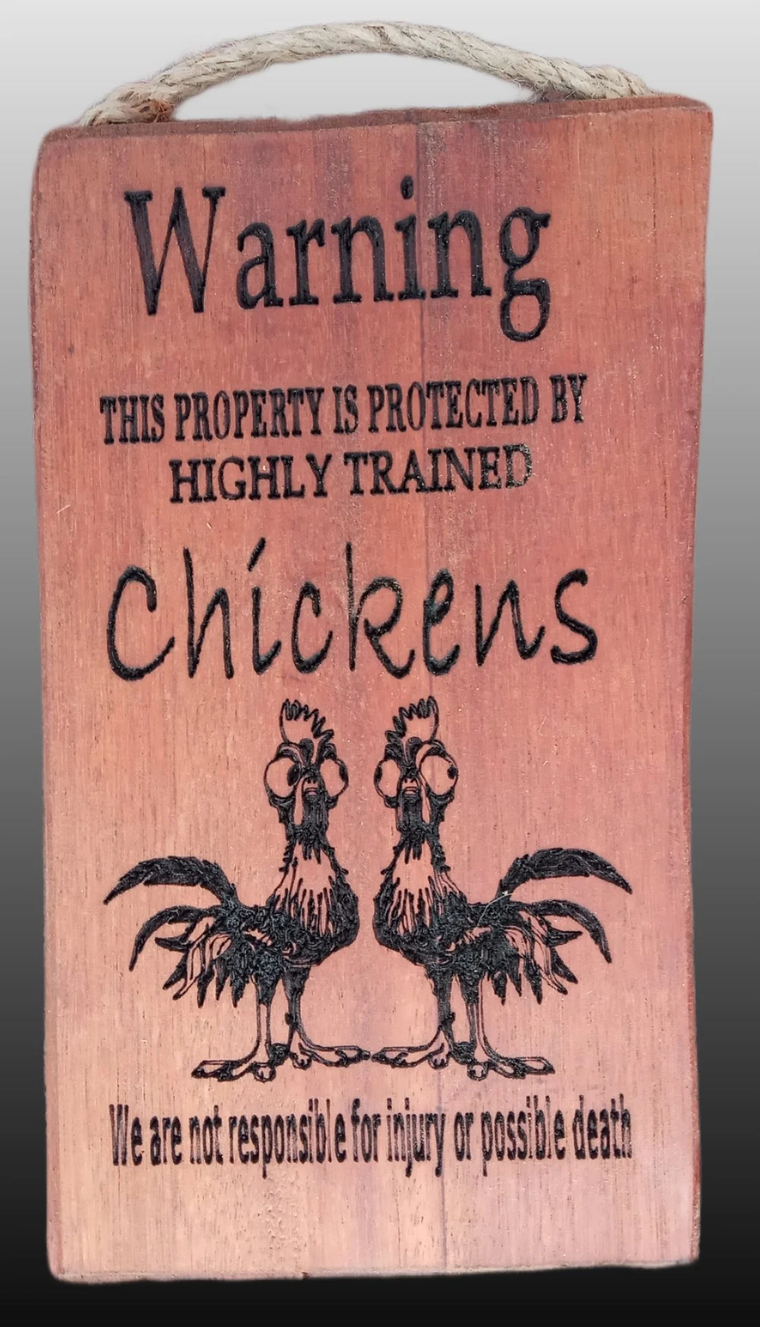 Beware of the chickens