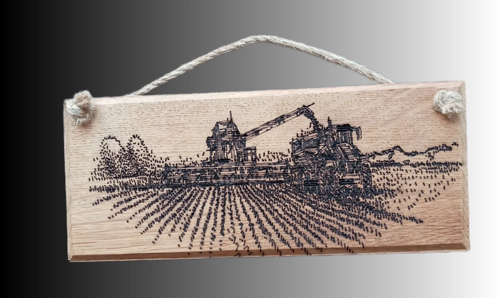 Combine and tractor 🚜