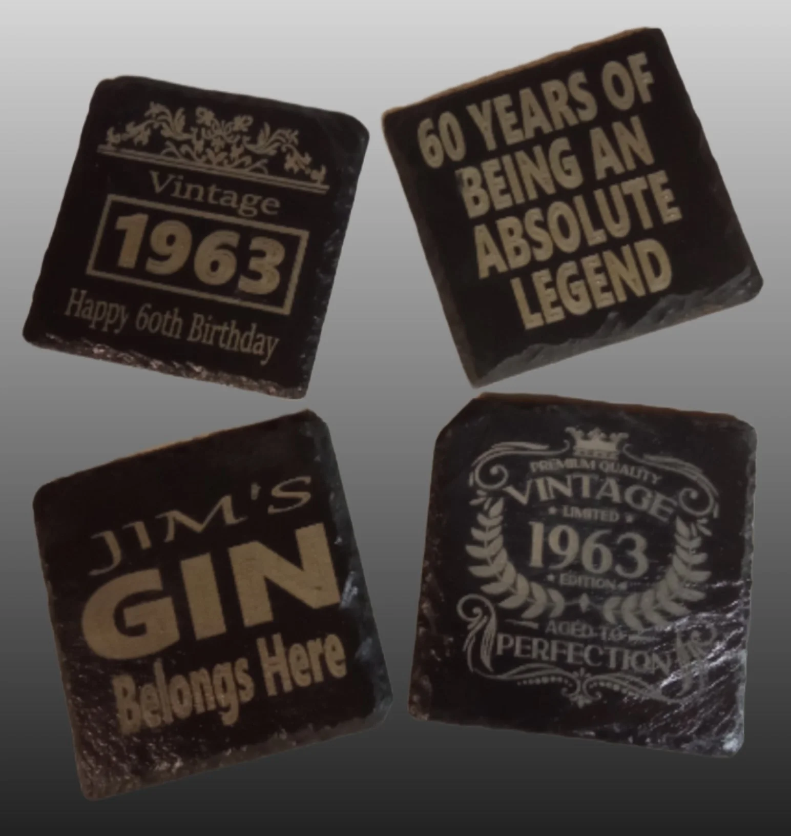 Birthday coasters