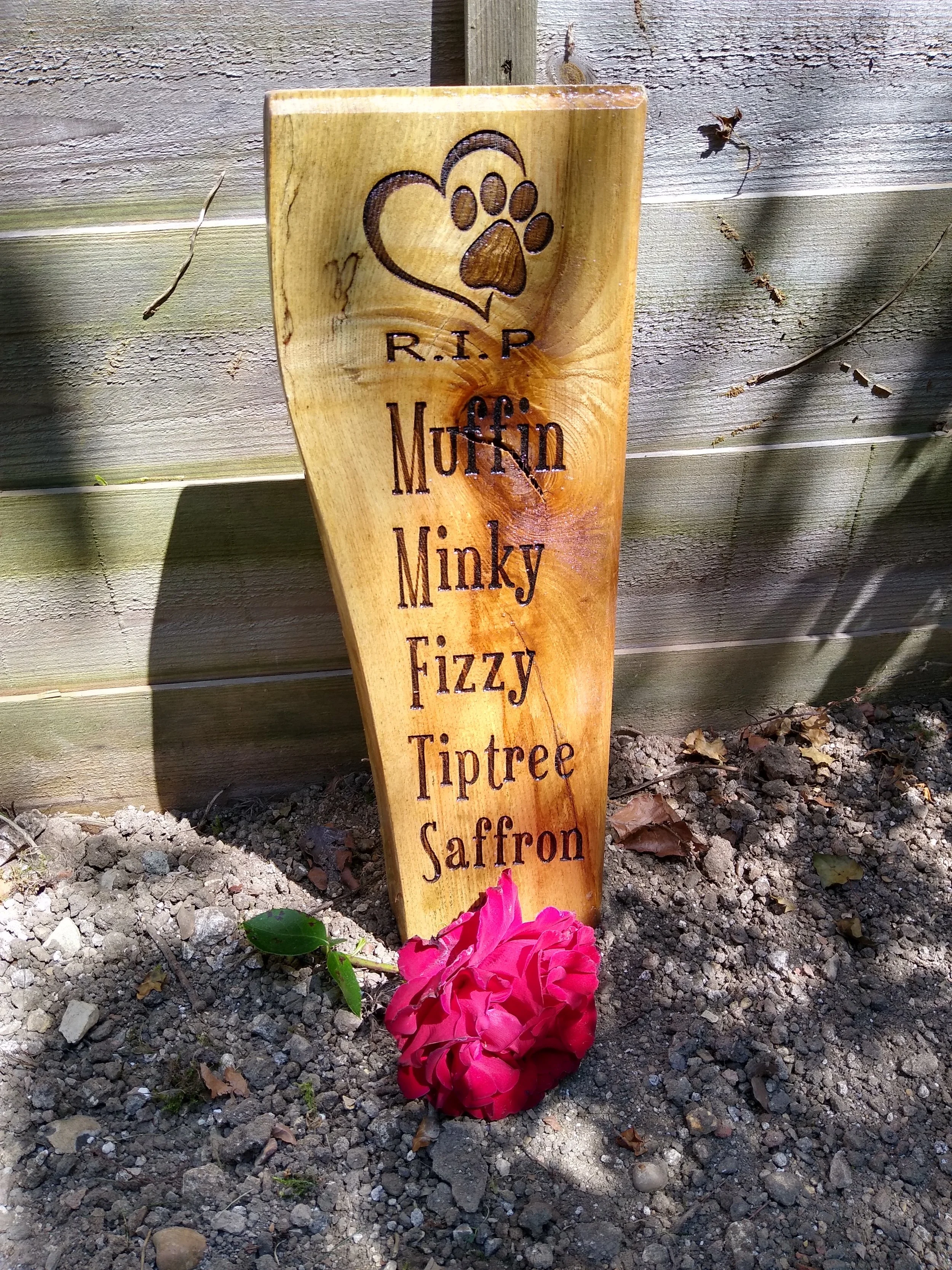 Hardwood memorial