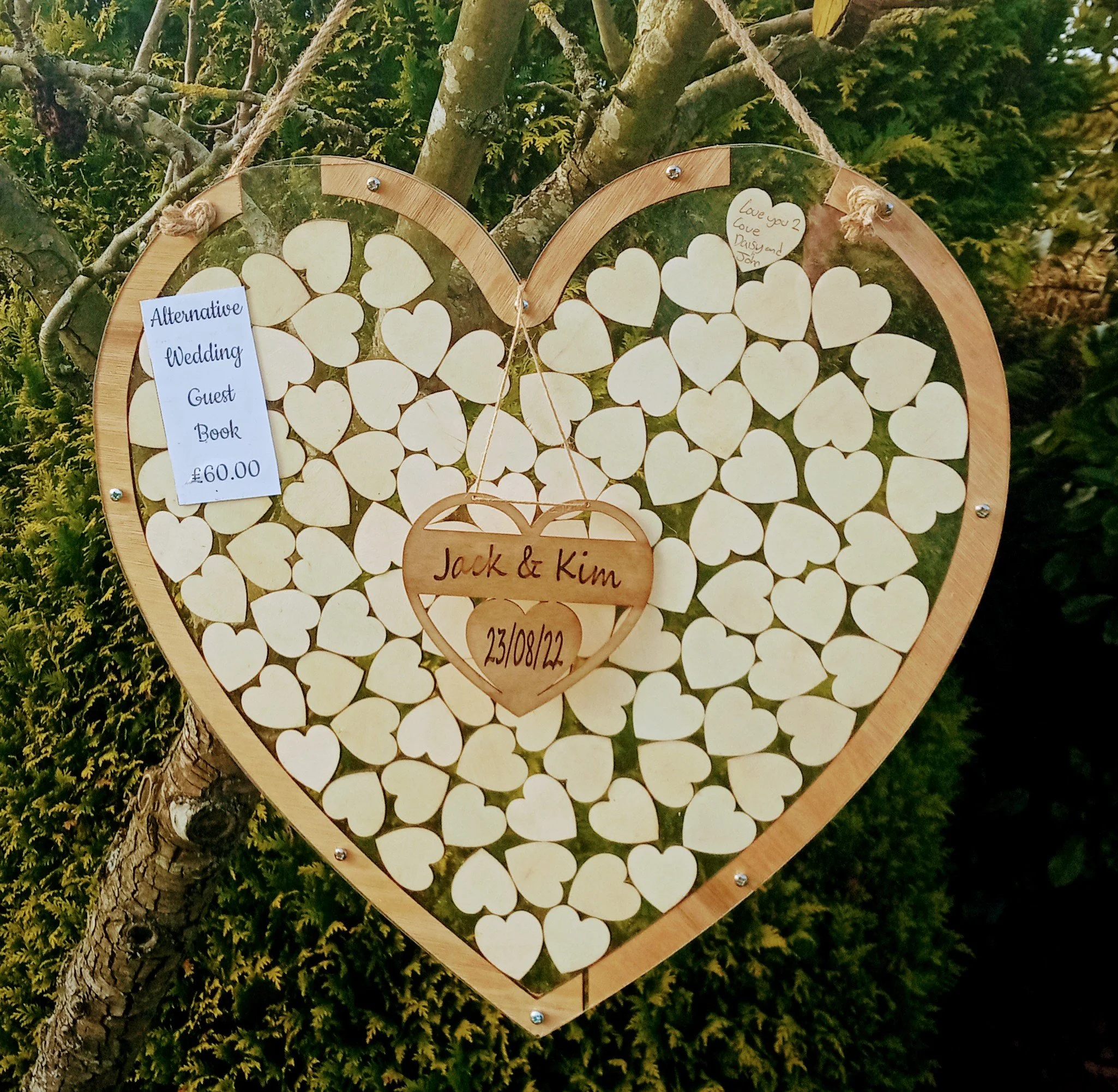 Alternative Wedding Guest Book