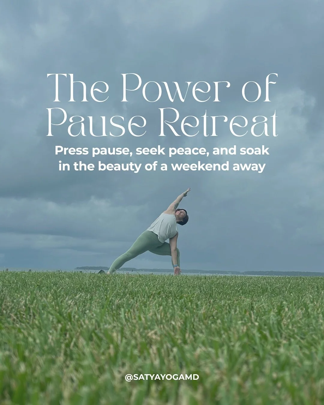 There&rsquo;s something magnetic that happens when women gather with intention.

When we Pause. Breathe. Connect.

The Power of Pause Retreat
✨St. Michael&rsquo;s, Maryland | October 16-19, 2025

The Power of Pause Retreat is about so much more than 