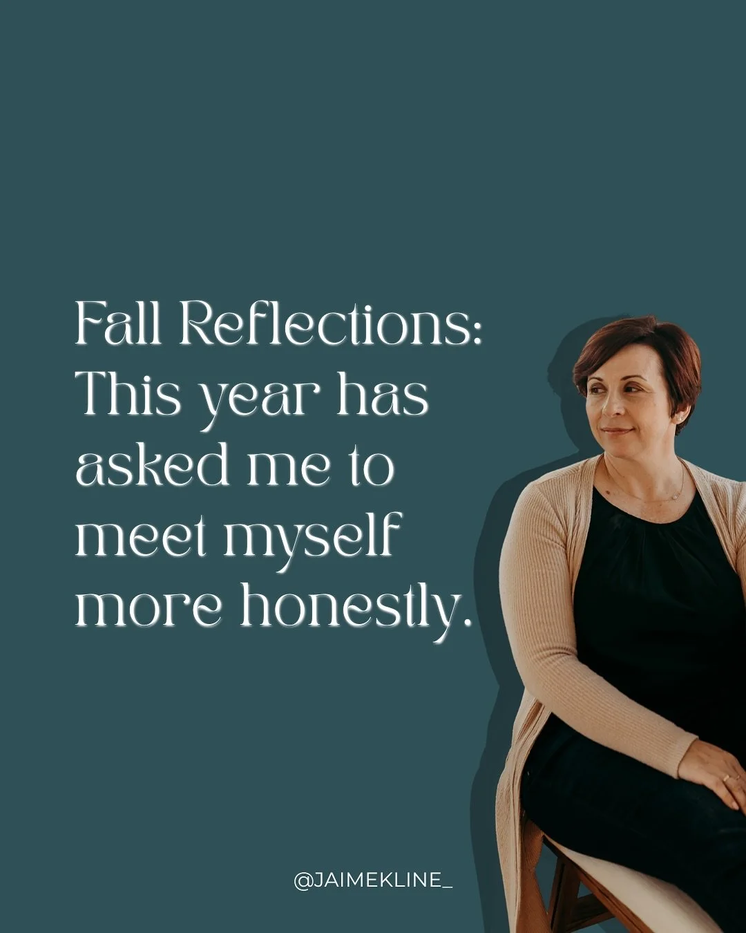 As October comes to an end, I&rsquo;ve been sitting with reflection.

October is my birthday month, and stepping into another trip around the sun has felt like an invitation to pause, take a breath, and notice how far I&rsquo;ve come.

This year has 