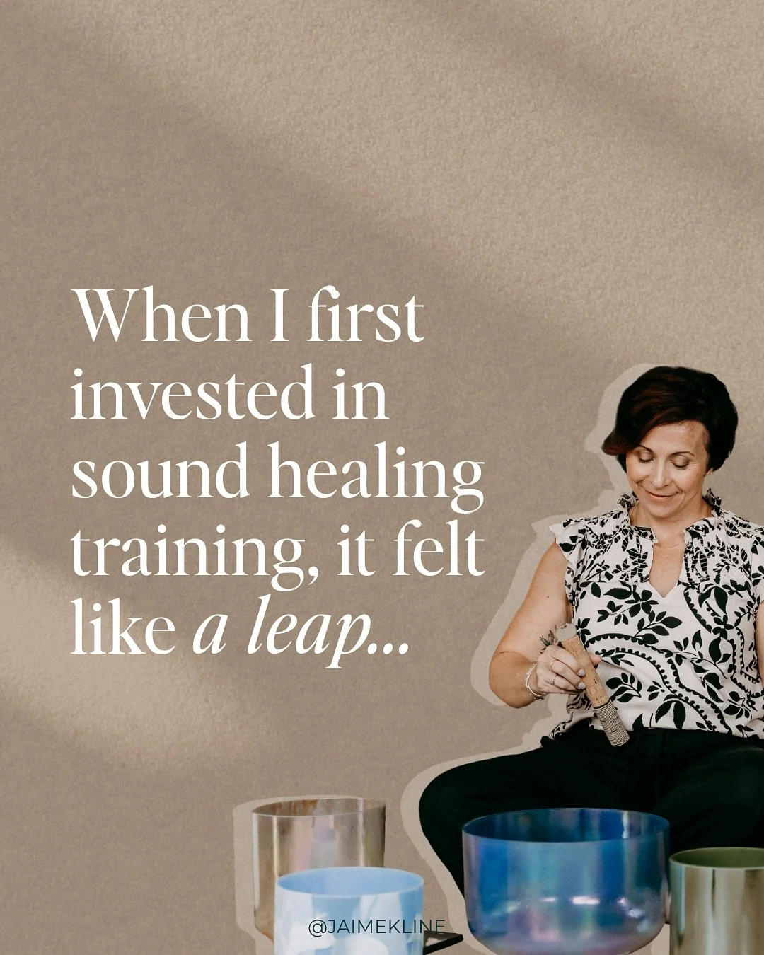 When I first invested in sound healing training, it felt like a leap.

I was balancing corporate leadership, family life, and the early days of building my business.

It didn&rsquo;t feel convenient. I didn&rsquo;t do it because I had tons of extra t