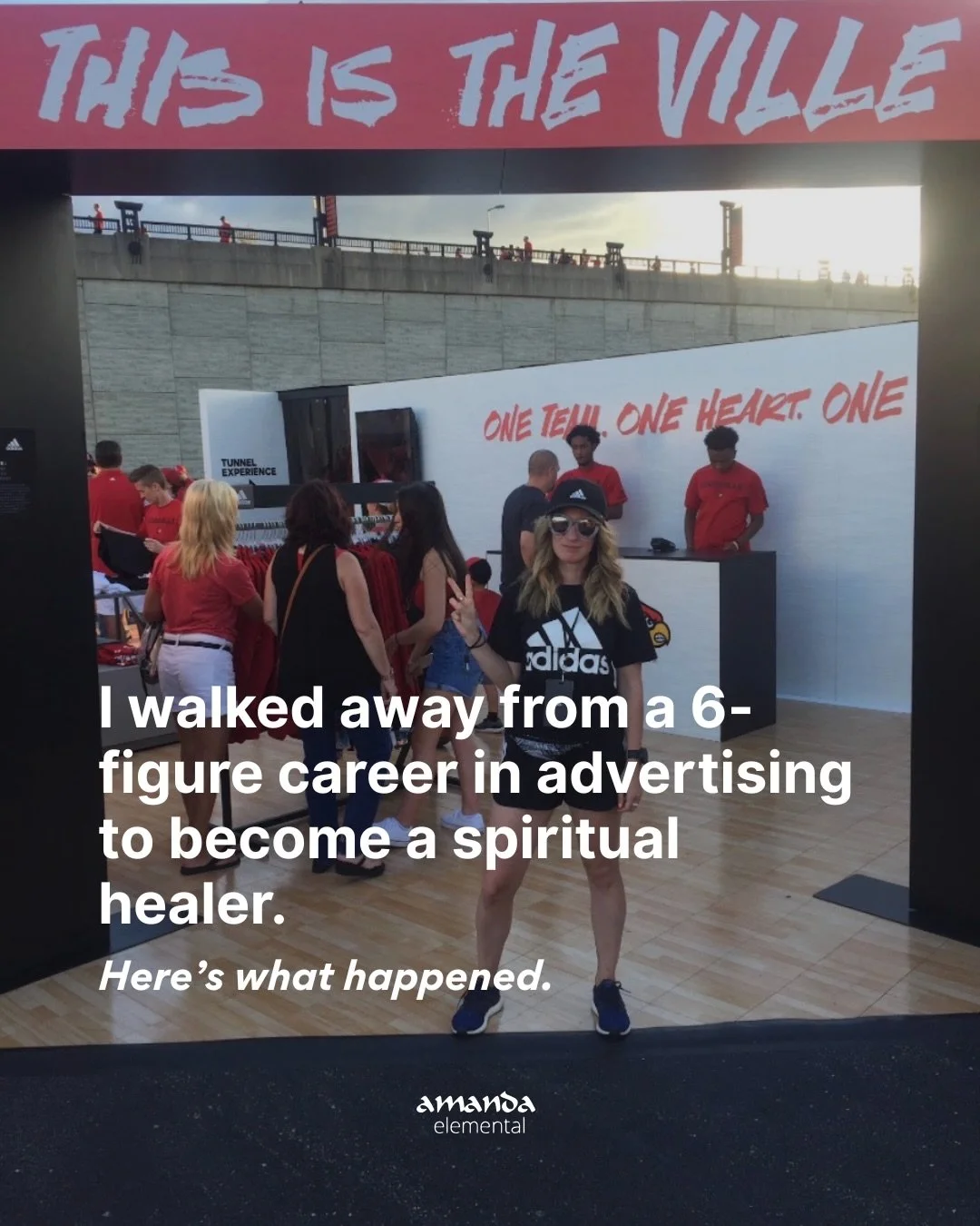 I left a 6-figure career in advertising to become a psychic medium and spiritual healer.

I spent 13+ years climbing the corporate ladder in advertising, worked with Nike at their headquarters, met professional athletes, and went to parties with llam