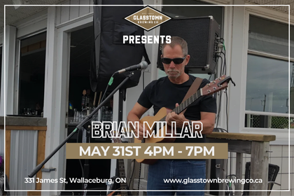 LIVE MUSIC:  BRIAN MILLAR
